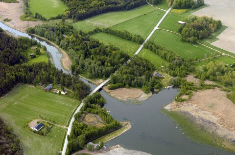 River with fields Photo Riku Lumiaro Finnish Environment Institute Syke